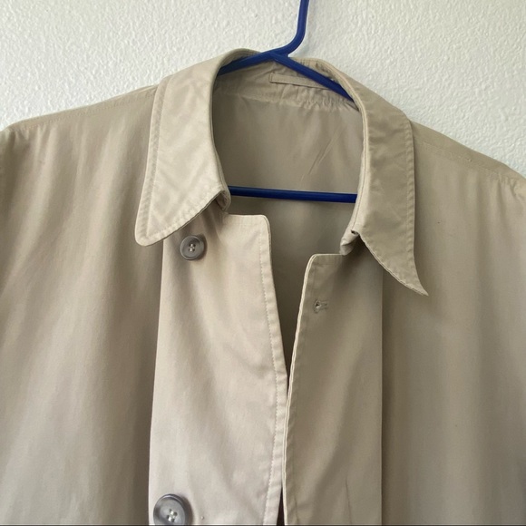 Mens Rain and Stain Resistant Trench Coat - Picture 6 of 12